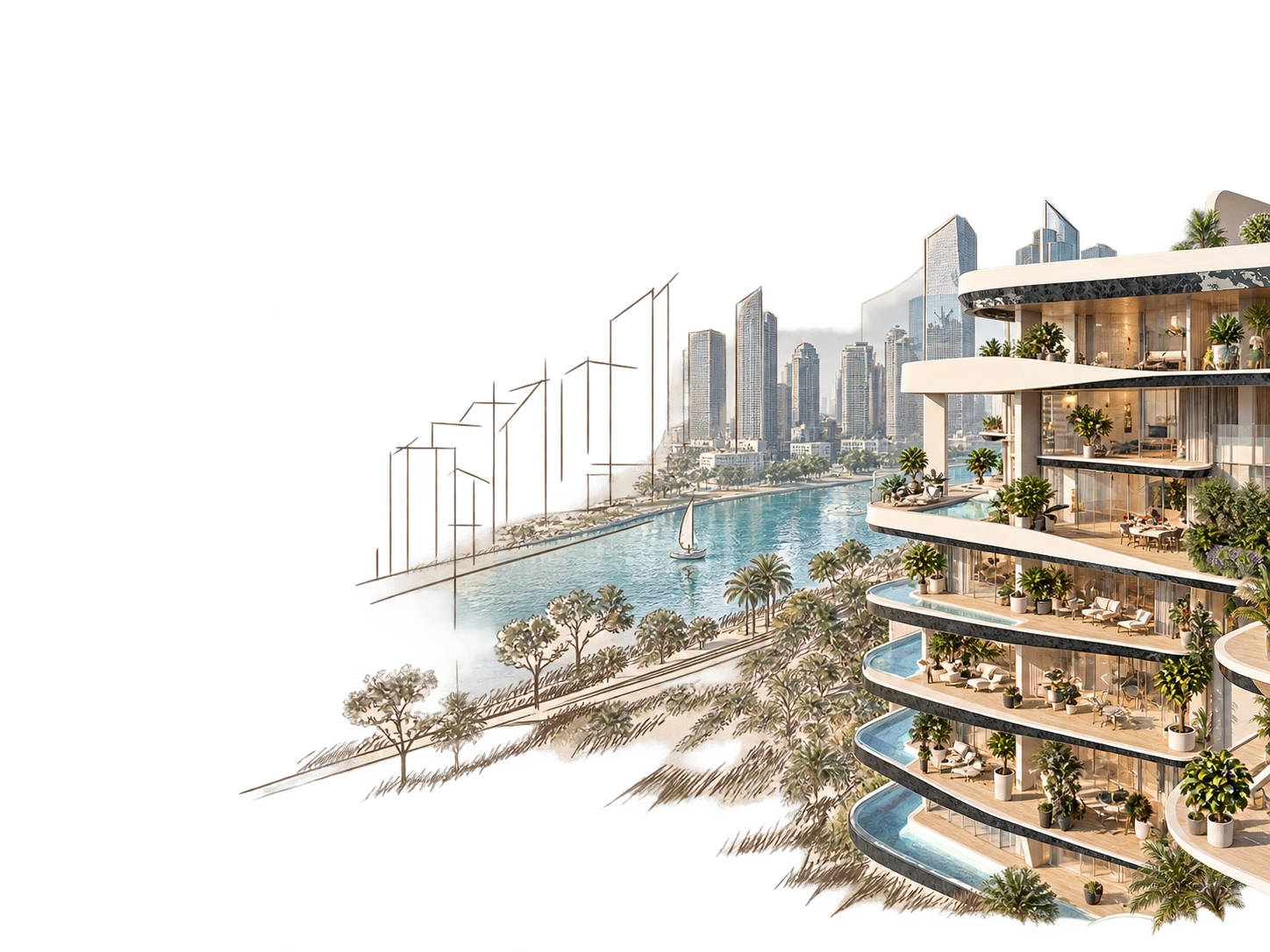 Maraya Tower conceptual architecture