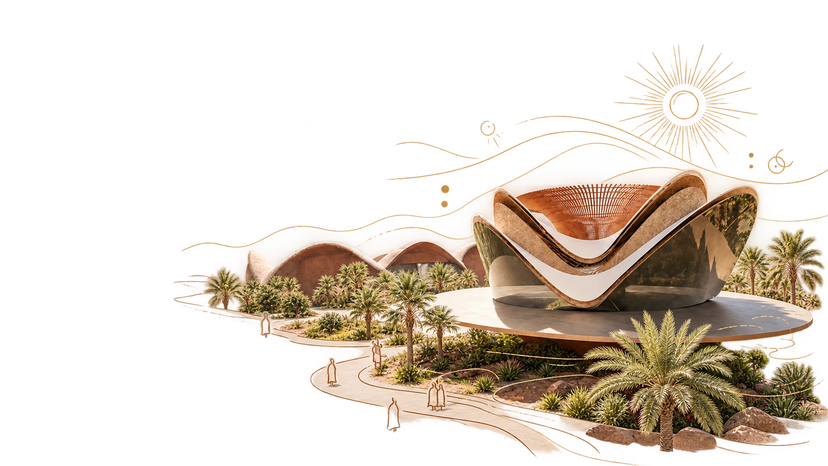 North Lake Powell medical campus landscape concept