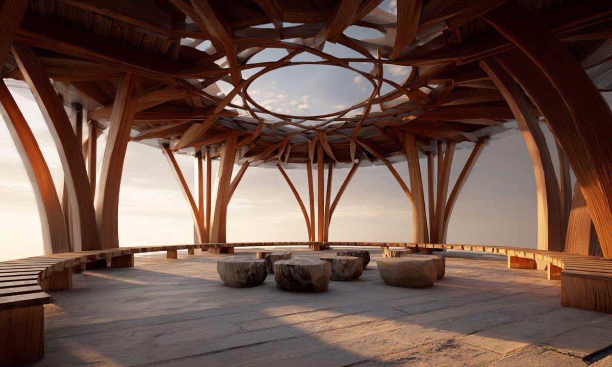 Sun Table with integrated photovoltaics